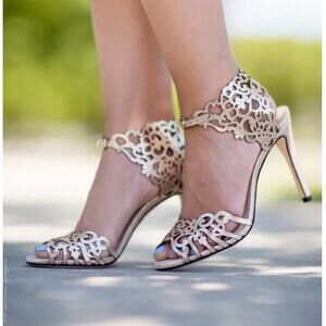 Klub Nico Heels Moxie Gold Cut out EU 36 Size 7